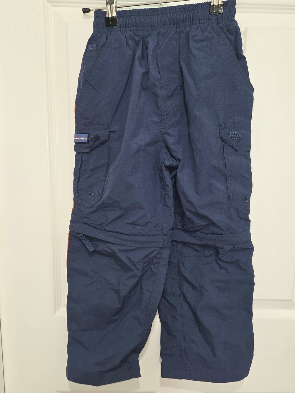Vintage 90s EXTREME LIMIT Boys Cargo Track Pants/ Shorts size 6/7.